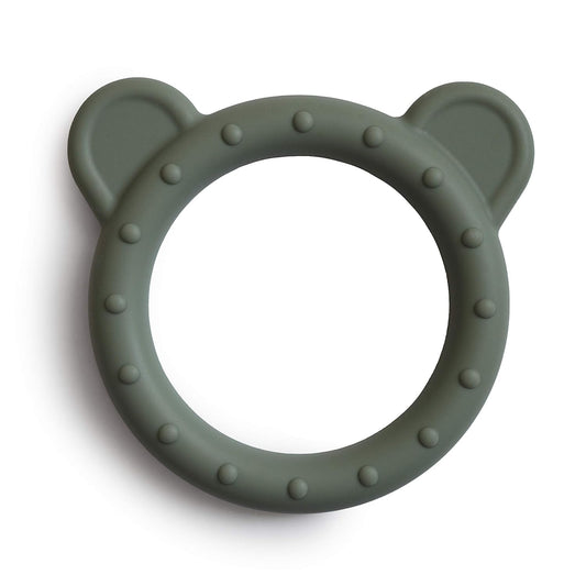 Silicone Baby Teether Toy | Bear (Dried Thyme)